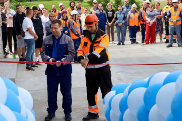 Красноярские речники получили современный социально-бытовой комплекс