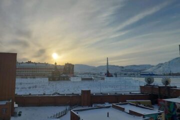 Рабочая неделя в Норильске будет облачной, слегка туманной, с проблесками солнца