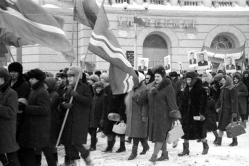 ​В середине 1950-х норильские праздники «переехали» на новые улицы
