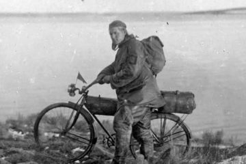 Турист Глеб Травин в 1930 году пересек Таймыр на велосипеде