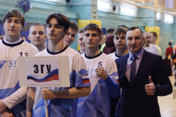 Спортсмены ЗГУ стали серебряными призерами ежегодной спартакиады