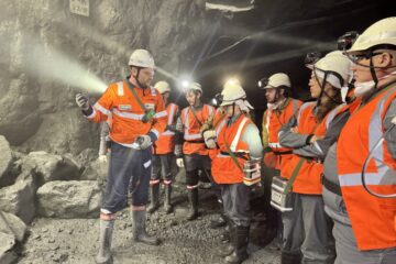 Обогатители ТОФ познакомились с масштабом труда шахтеров на «Комсомольском»