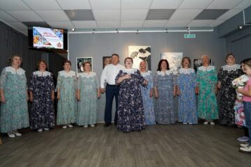 Выставочный сезон в ГЦНТ открыли экспозицией мастерицы Виолетты Иорданиди