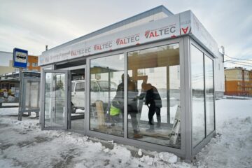 В Норильске до конца октября установят четыре теплые остановки