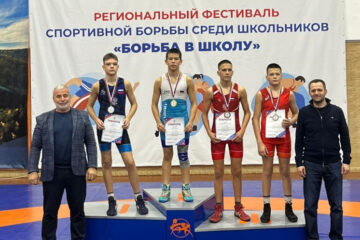 Таймырские борцы привезли три медали с соревнований в Красноярске