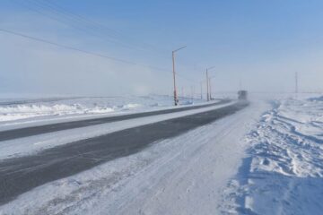 Участок трассы под Норильском закрыли из-за порыва трубы