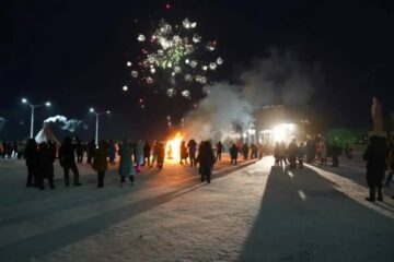 На выходных в Норильске откроется шесть новогодних городков