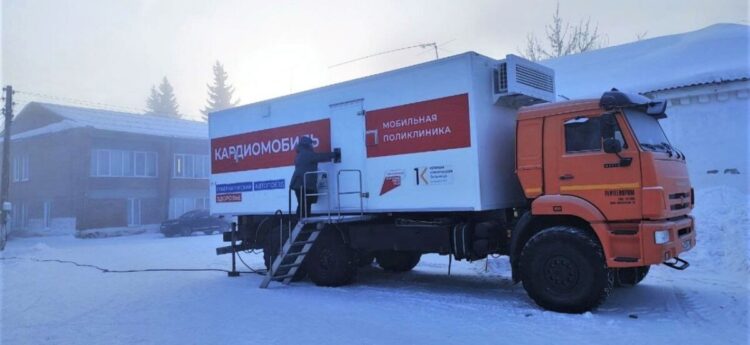 Мобильная поликлиника планирует каждый месяц делать выезды в 2026 году