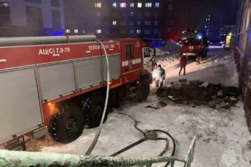 Троих норильчан с тяжелыми травмами после пожара в гостинке доставят в Красноярск