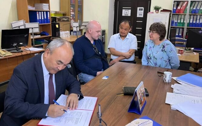 ЗГУ налаживает партнерские связи с крупнейшим техническим вузом Кыргызстана