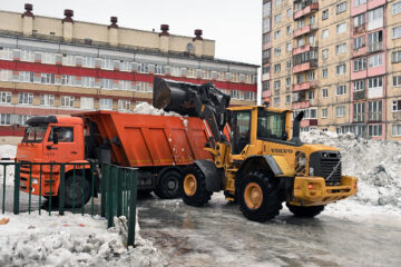Мэрия Норильска инспектирует качество снегоуборки в городских дворах
