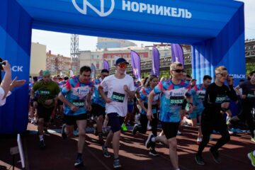 Ежегодный забег «Норникеля» прошёл на «Заполярнике»