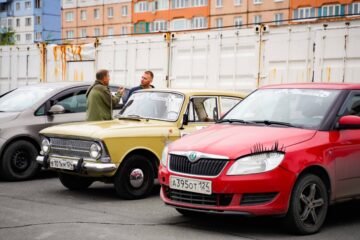 Квест на автомобилях устроили для участников «Авторалли» в Норильске