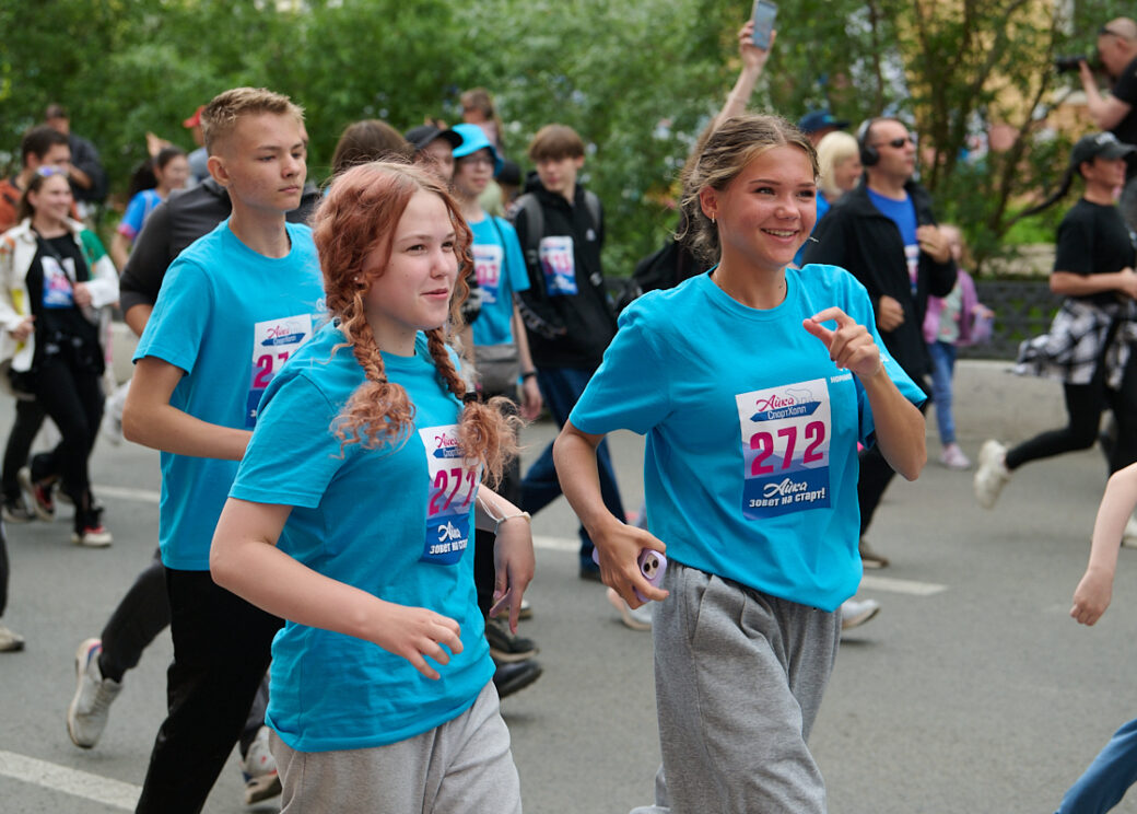 Благотворительный забег в Норильске собрал более двух с половиной миллиона рублей