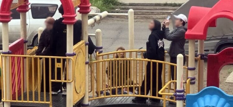 Очередные случаи вандализма на детских площадках зафиксировали в Дудинке