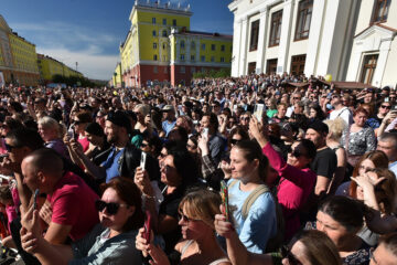 Такой день бывает раз в году: Норильск отметил день рождения