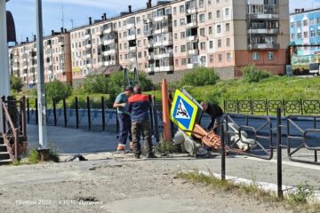 Дорожные знаки и светофоры обновят в столице Таймыра