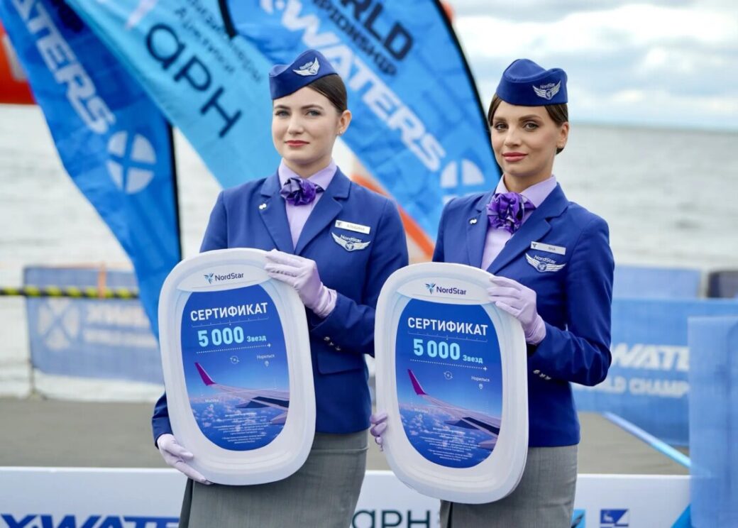 Авиакомпания NordStar поддержала заплыв X‑WATERS в Дудинке