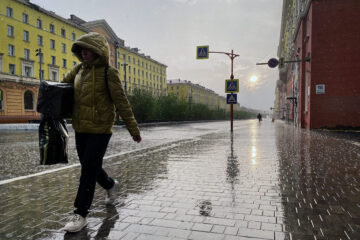 Три дня дождя в Норильске