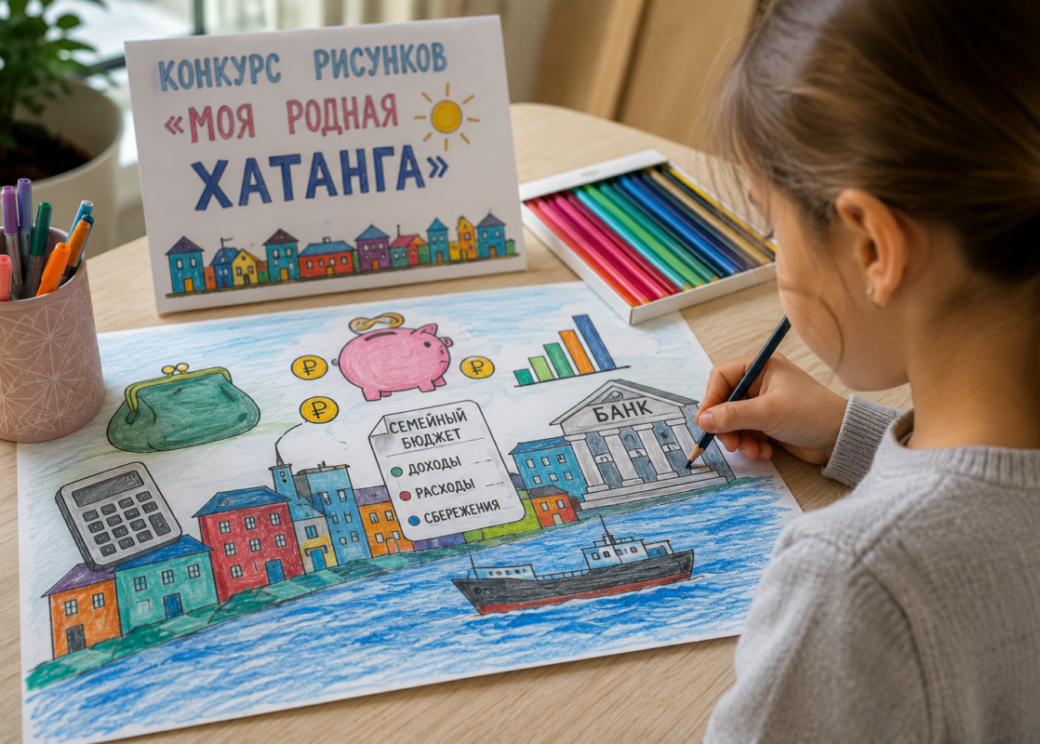Хатангским ребятам предложили творчески осмыслить финансовую тематику