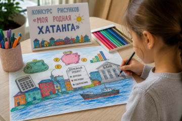 Хатангским ребятам предложили творчески осмыслить финансовую тематику
