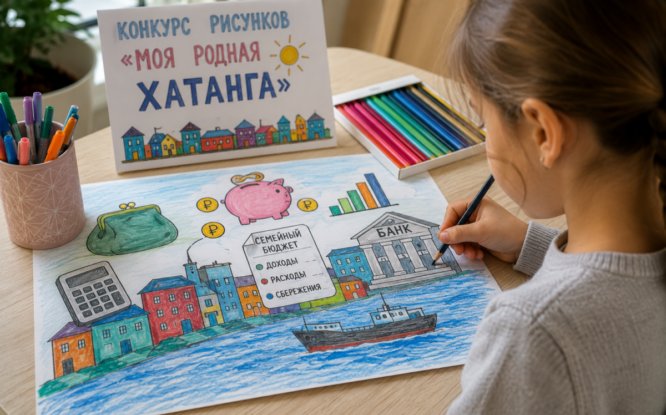 Хатангским ребятам предложили творчески осмыслить финансовую тематику