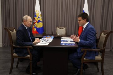 Котюков рассказал Путину о ключевых проектах развития Красноярского края