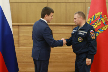 Норильский спасатель Роман Лазуков получил благодарность от президента Владимира Путина