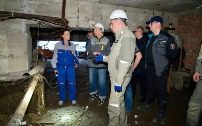 Сохранение исторических домов на Ленинском проспекте – глава Норильска проверил ход работ