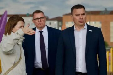 Глава Норильска Дмитрий Карасёв проинспектировал ход благоустройства парка «Озеро Долгое»