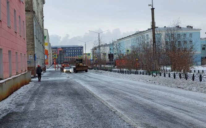 Выходные в Норильске будут пасмурными, ветреными и снежными